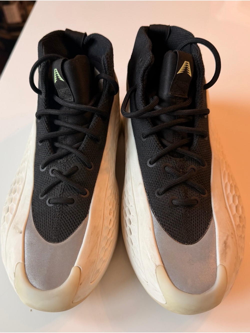Adidas AE 1 Stormtrooper Black and Cream Sneaker